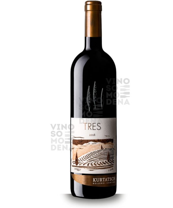KURTATSCH  Tres Alto Adige Merlot Cabernet Riserva DOC 2018
