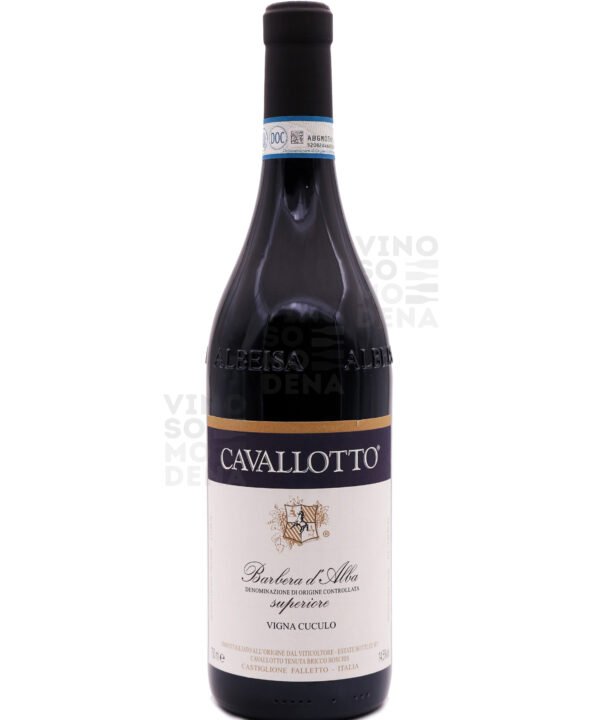 CAVALLOTTO BARBERA D'ALBA SUP. VIGNA CUCULO 2022 DOC BIO