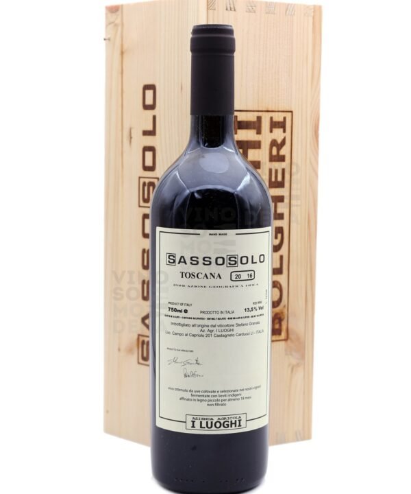 I Luoghi Sassosolo 2016 (Astucciato Legno)