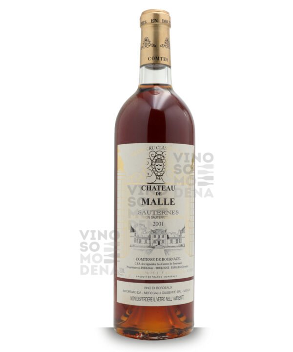 CHATEAU DE MALLE SAUTERNES 2001